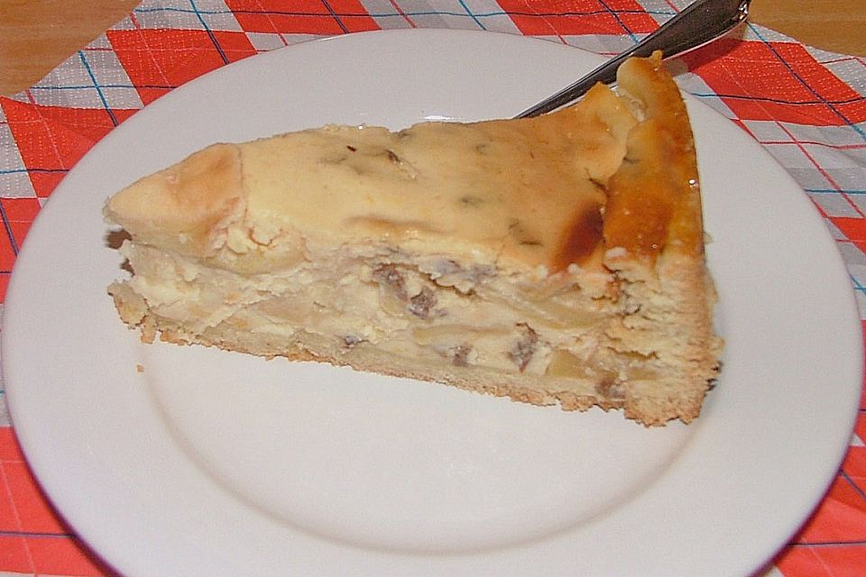 Apfel - Quark - Kuchen