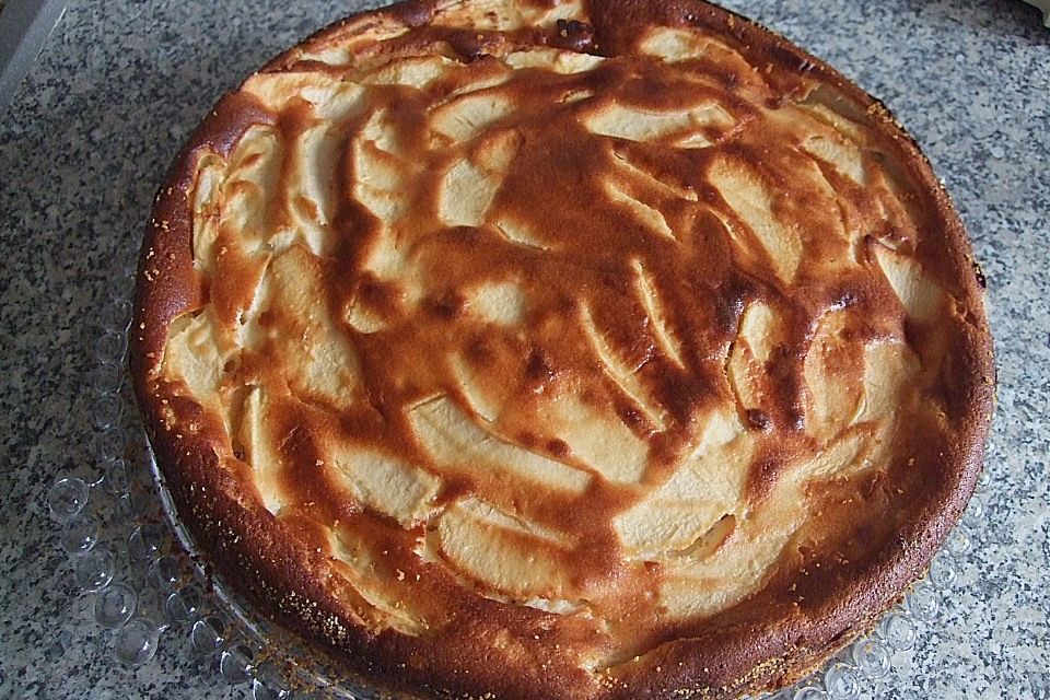 Apfel - Quark - Kuchen