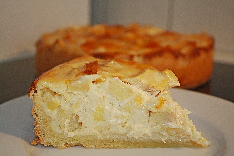 Apfel - Quark - Kuchen