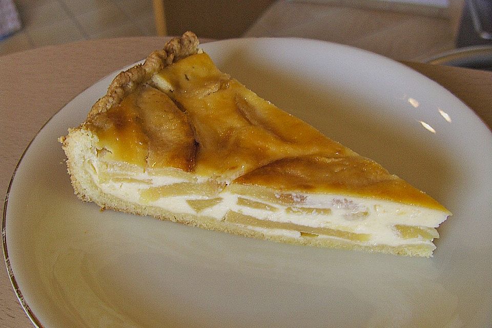 Apfel - Quark - Kuchen