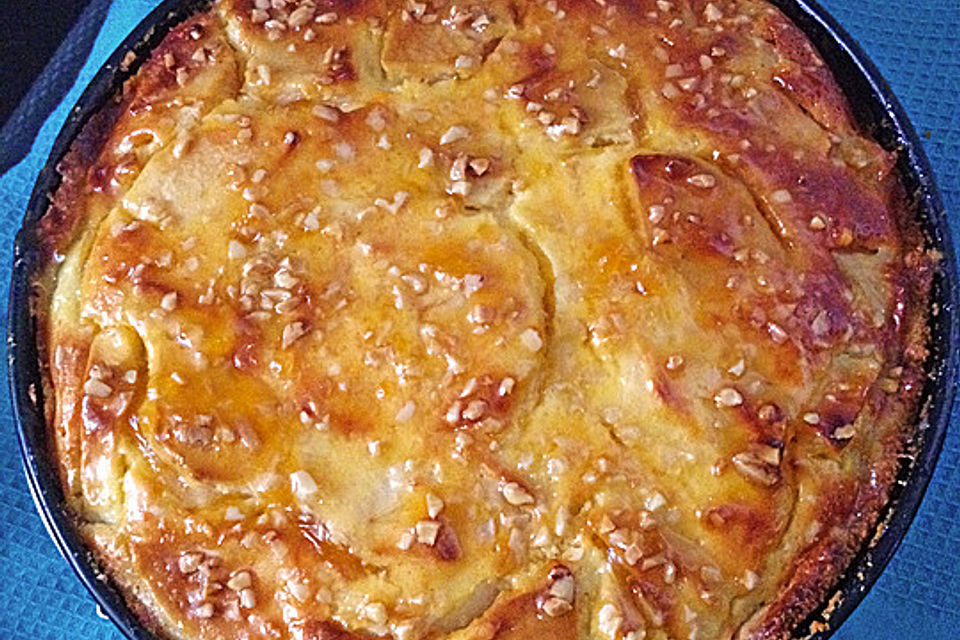 Apfel - Quark - Kuchen