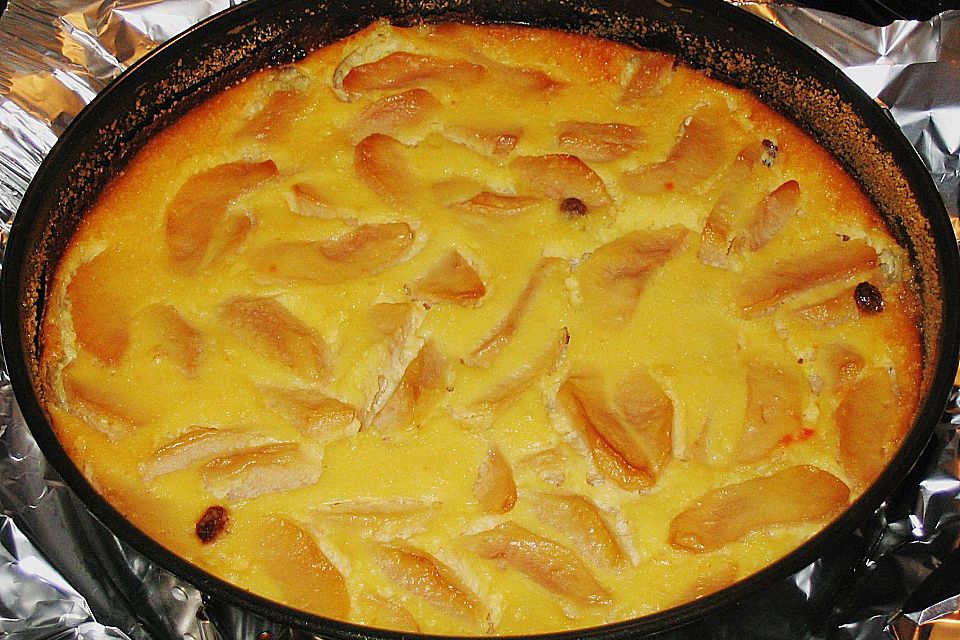 Apfel - Quark - Kuchen