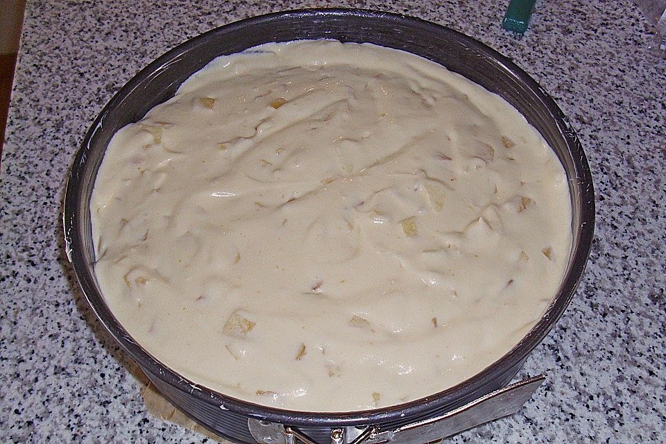 Apfelkäsekuchen