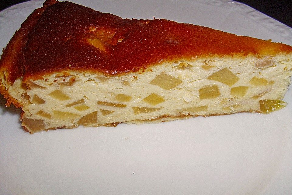 Apfelkäsekuchen