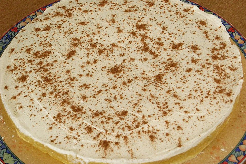 Apfel - Zimt - Sahne - Torte