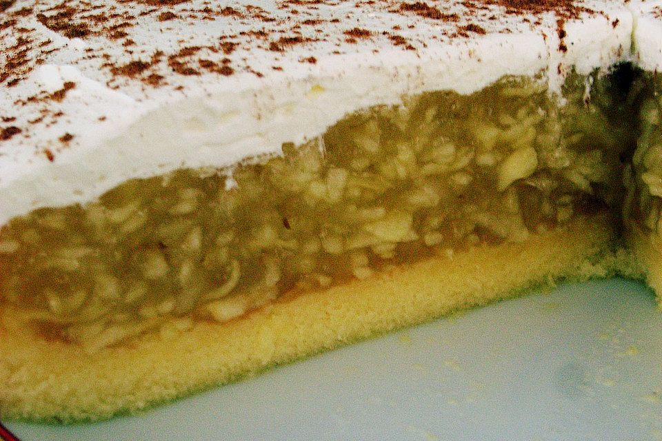 Apfel - Zimt - Sahne - Torte