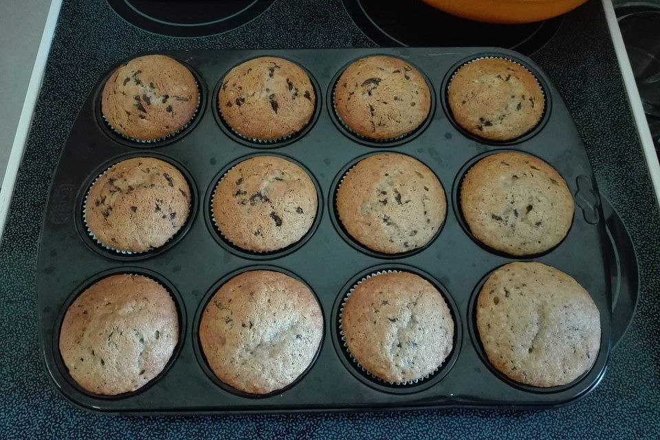 Bananen - Schoko - Muffins