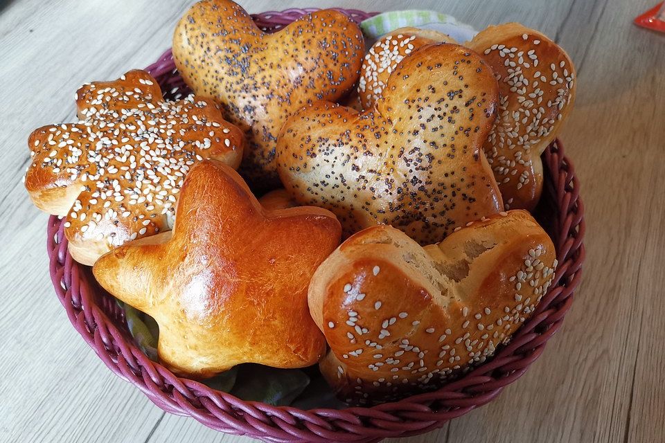 Herzbrötchen