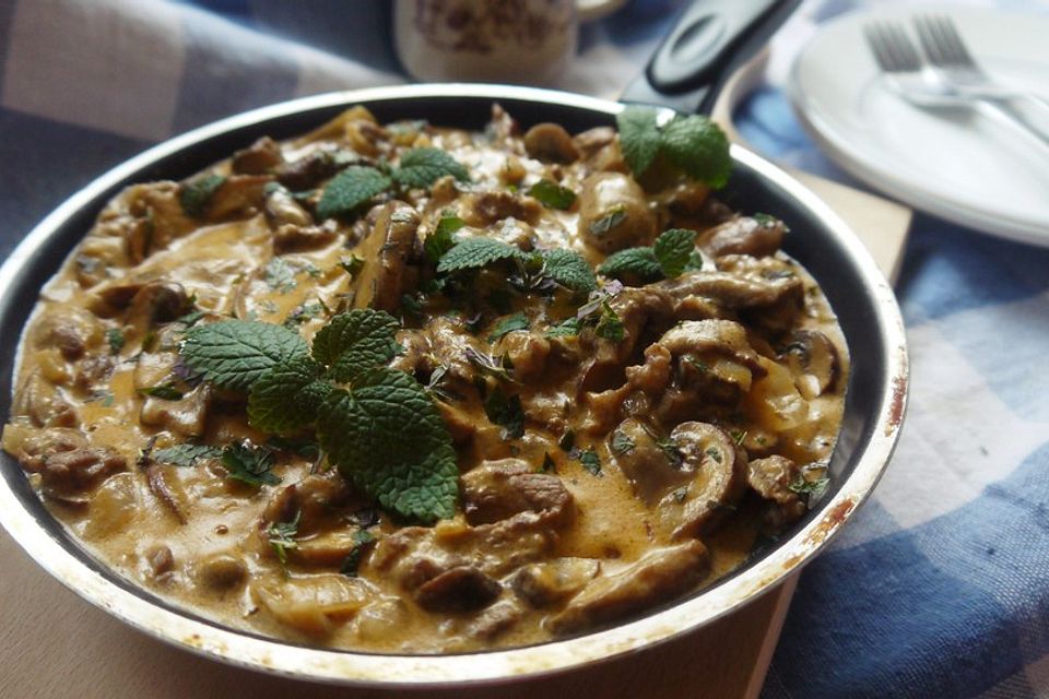 Boeuf Stroganoff