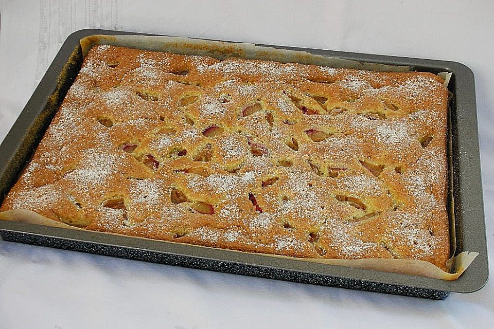 Obst - Blechkuchen