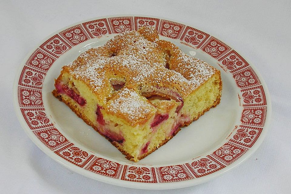 Obst - Blechkuchen