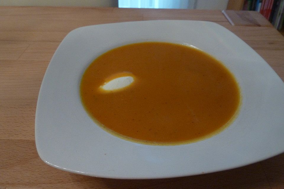 Feine Kürbissuppe