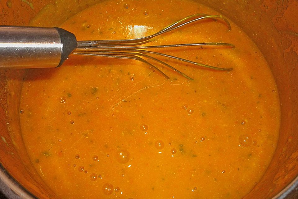 Feine Kürbissuppe