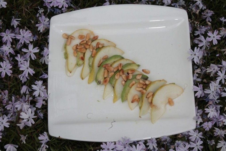 Avocado - Birnen - Salat