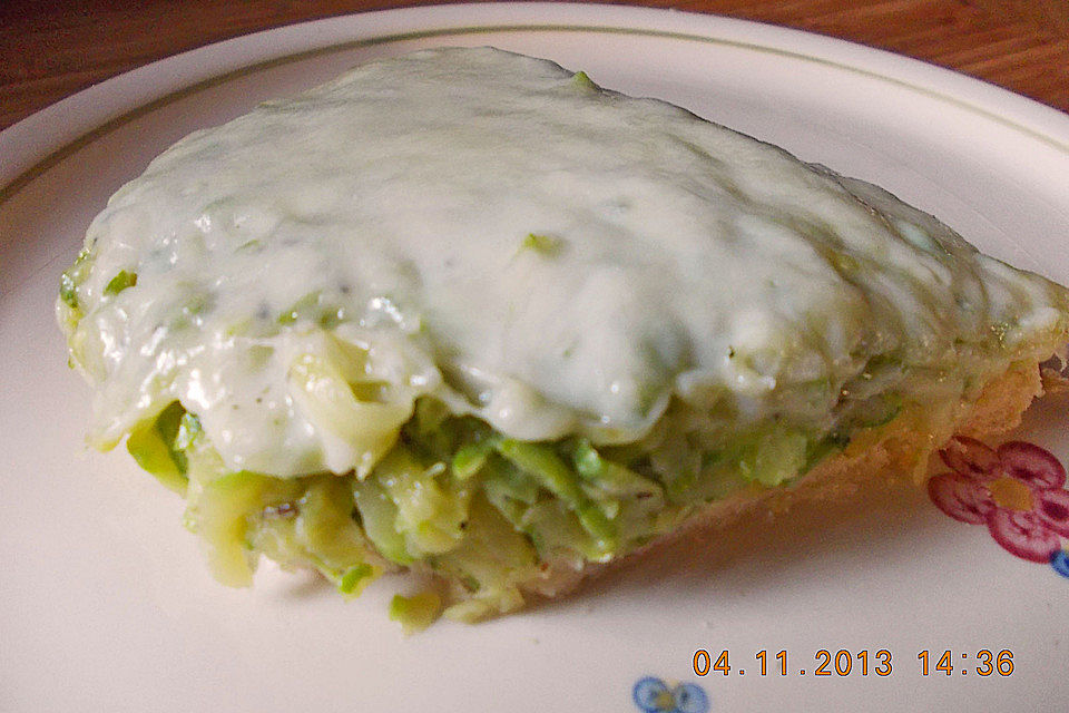 Zucchini - Toast