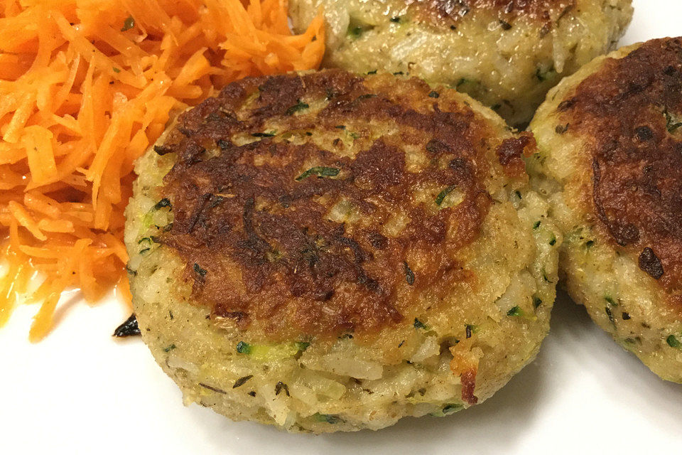 Reis - Zucchini - Puffer