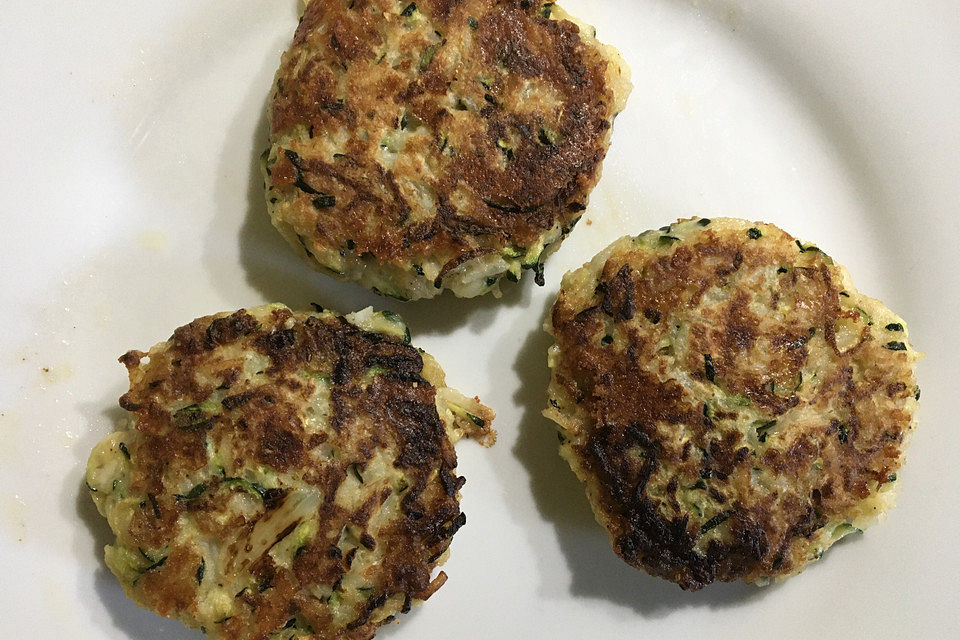 Reis - Zucchini - Puffer