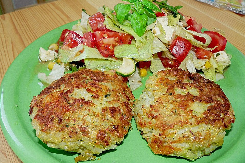 Reis - Zucchini - Puffer