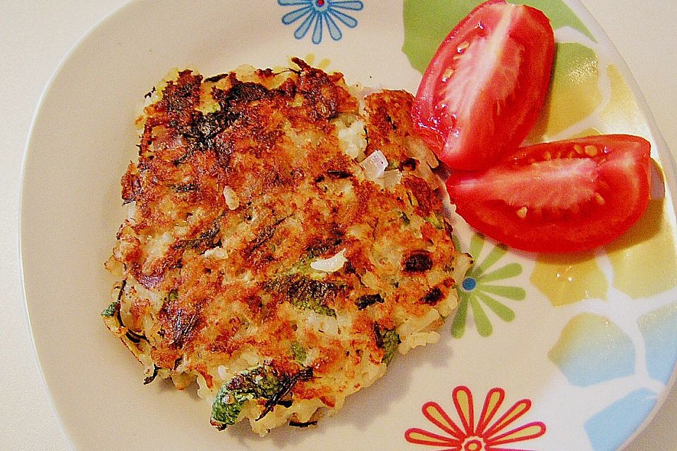 Reis - Zucchini - Puffer