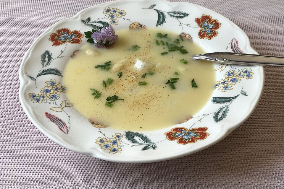 Spargelsuppe