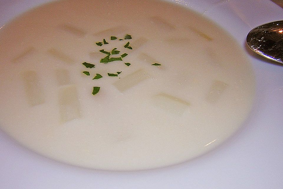 Spargelsuppe