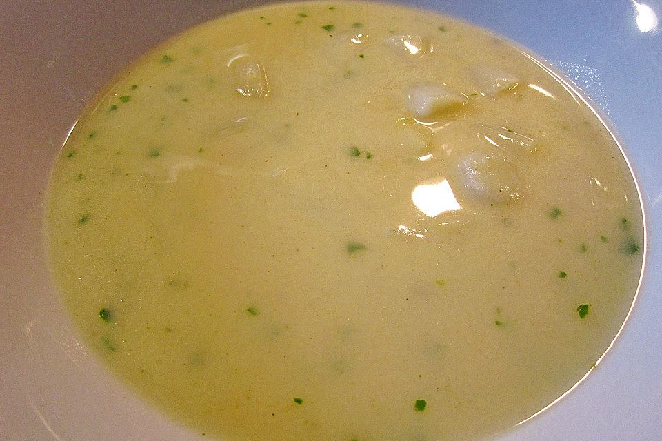 Spargelsuppe