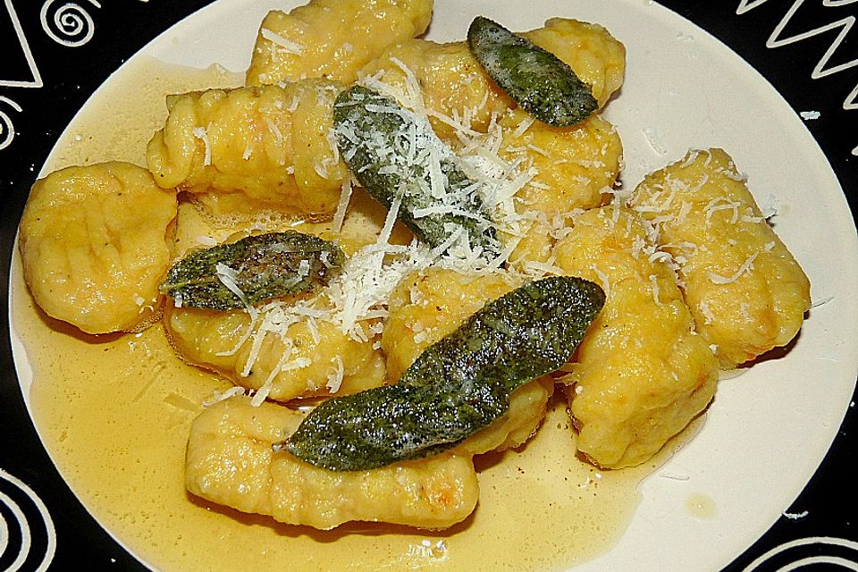 Kürbisgnocchi