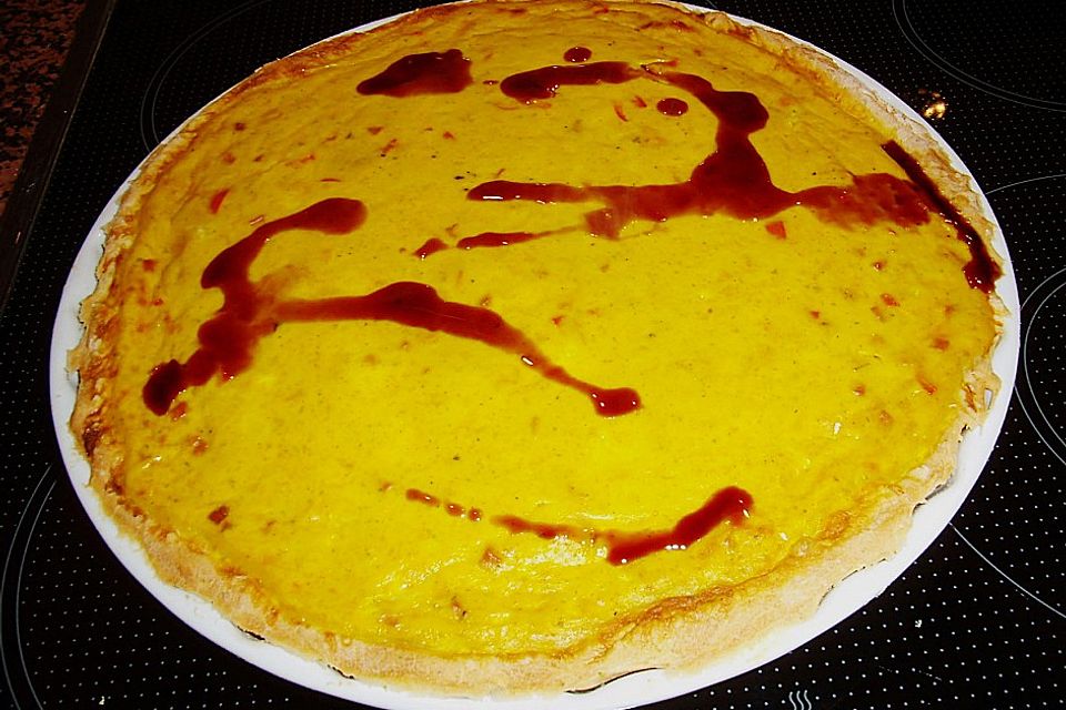 Kürbisquiche