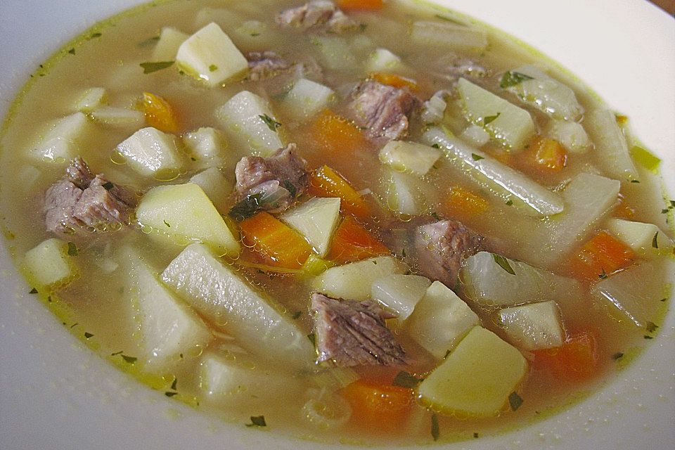 Topinambur - Wurzelgemüse - Suppe