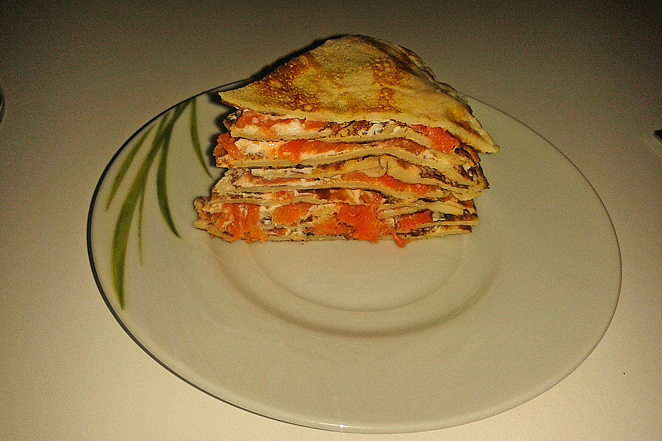 Lachs - Pfannkuchen