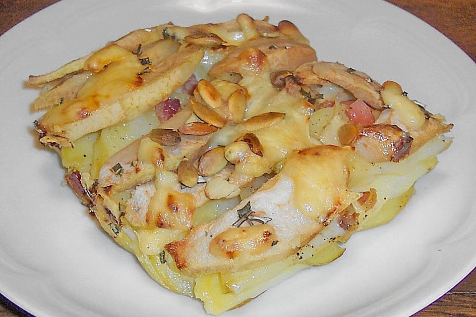 Kartoffel - Birnen - Gratin