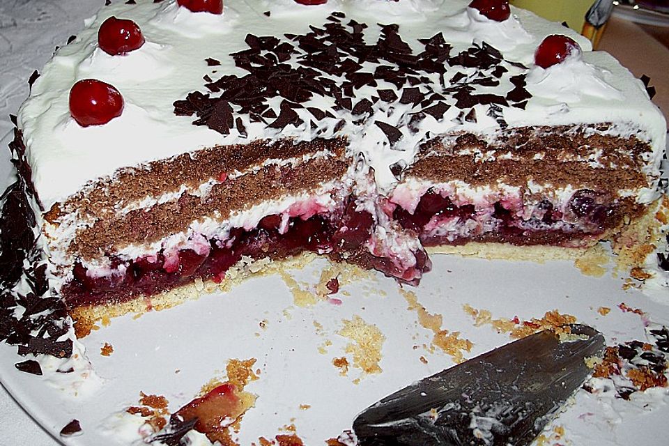 Schwarzwälder - Kirsch - Torte