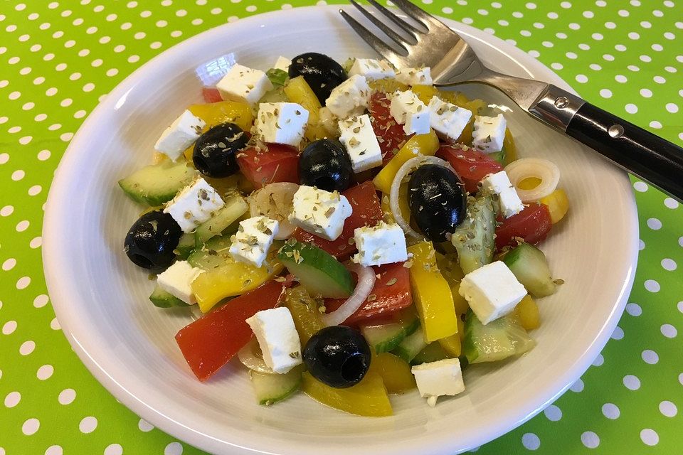 Griechischer Salat klassisch