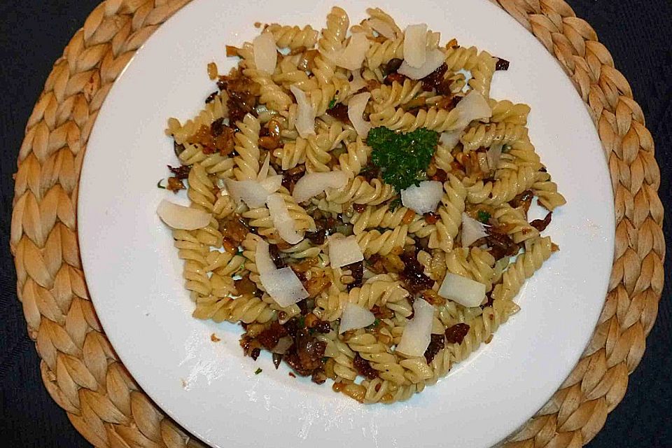 Penne mit Kartoffeln