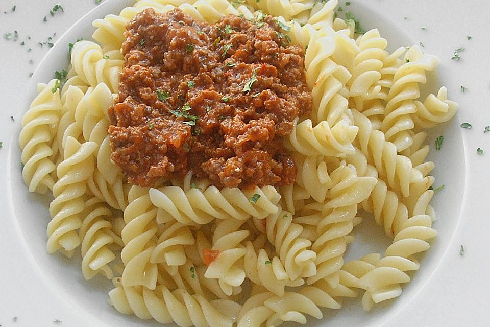 Sauce Bolognese einmal anders