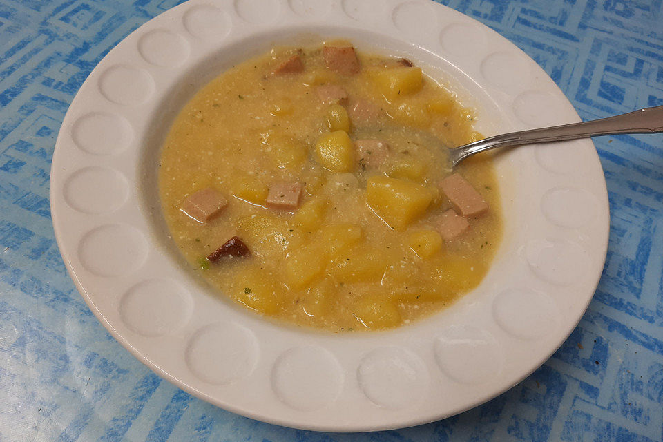 Buttermilch-Kartoffelsuppe