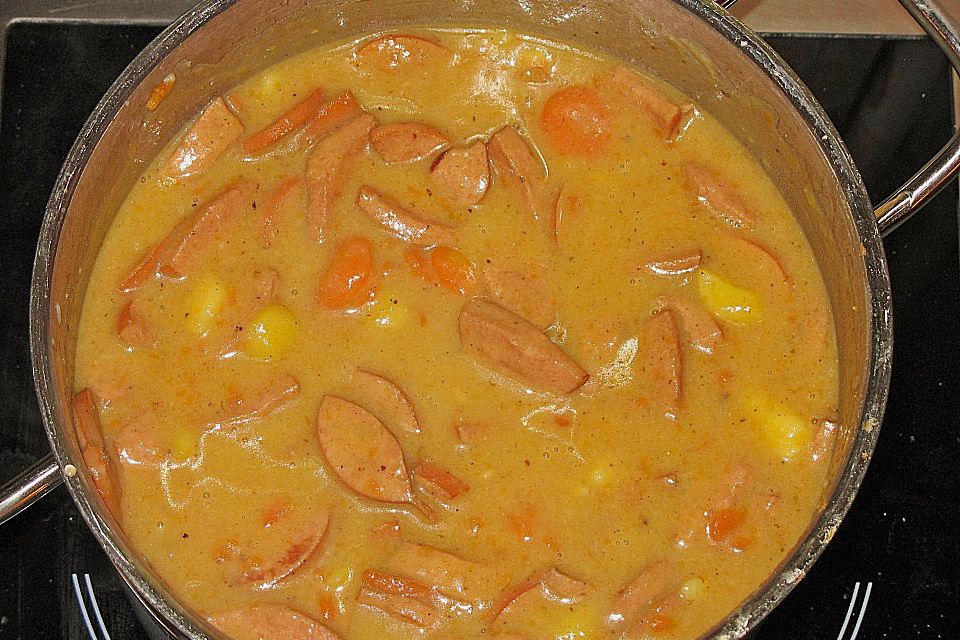 Buttermilch-Kartoffelsuppe