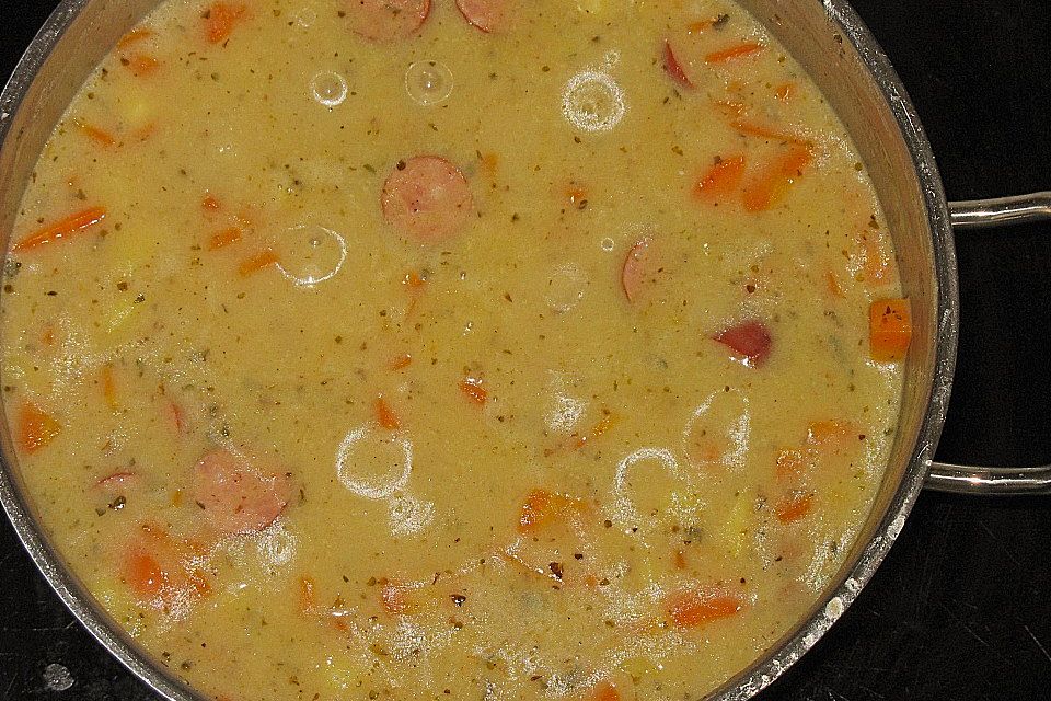 Buttermilch-Kartoffelsuppe