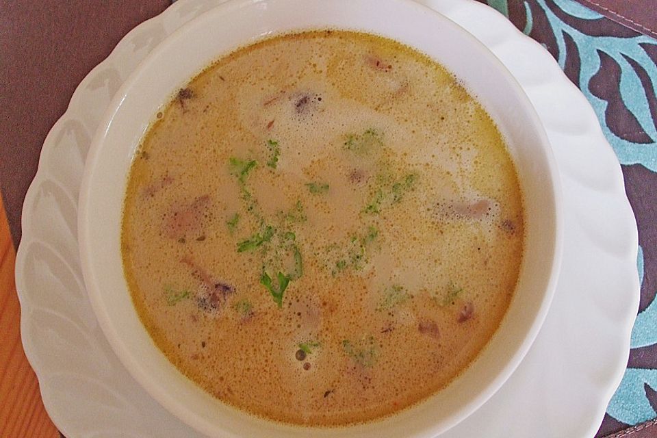 Champignoncremesuppe