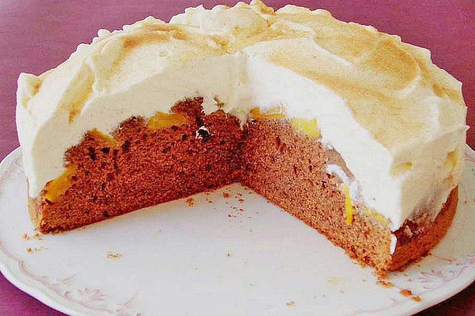 Birnen - Schmand - Torte