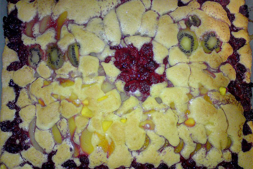 Obst-Blechkuchen