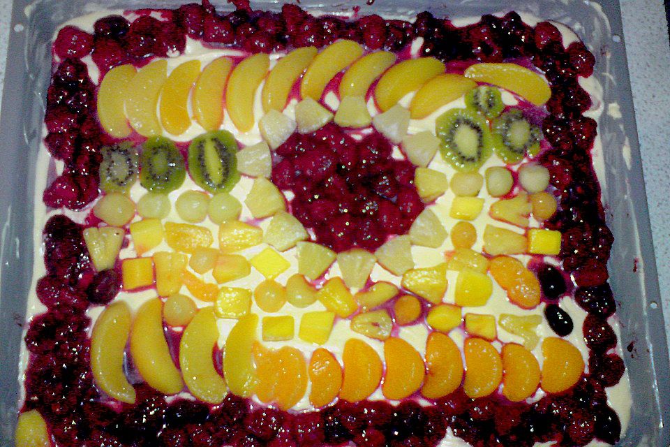 Obst-Blechkuchen