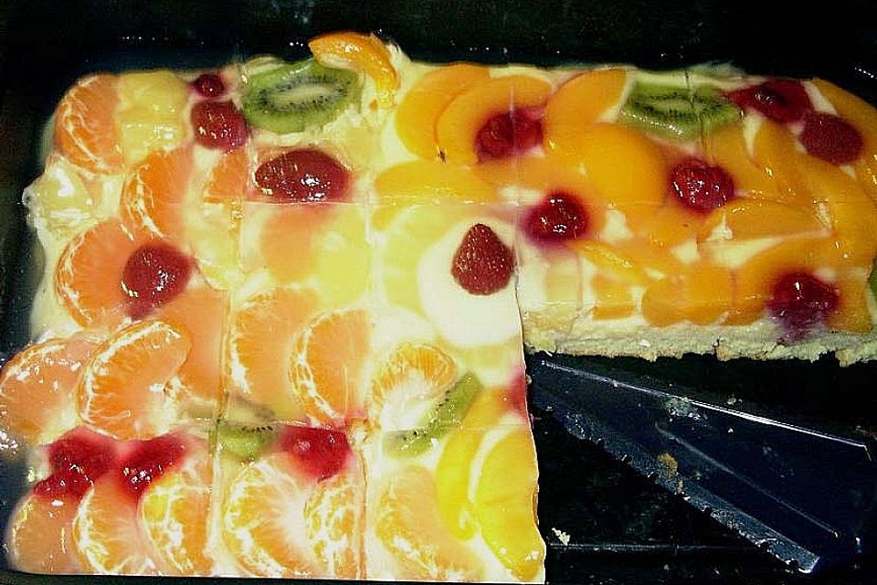 Obst-Blechkuchen