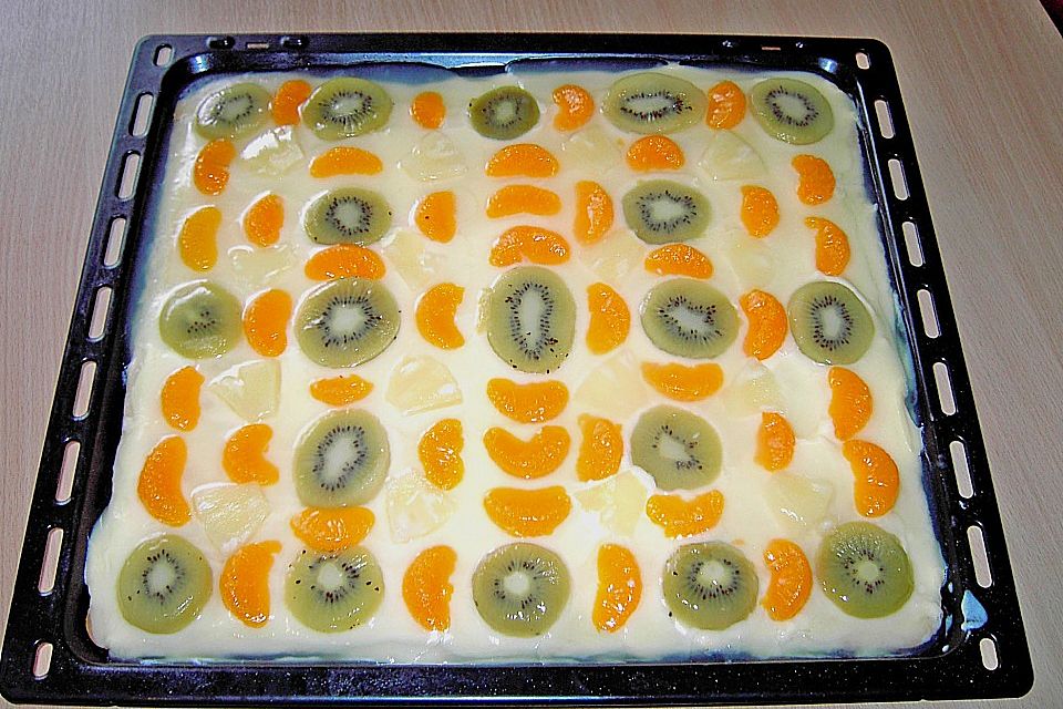 Obst-Blechkuchen