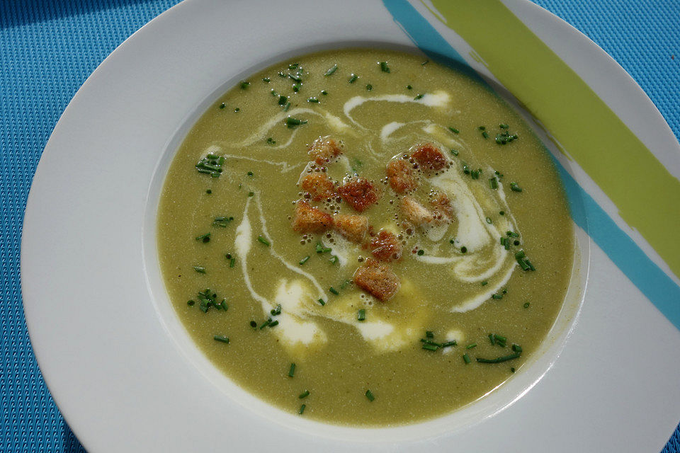 Zucchinicreme Suppe