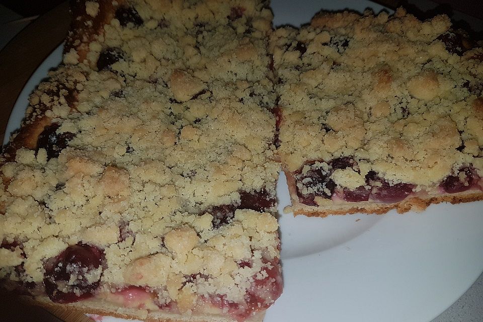 Kirsch - Streusel - Kuchen