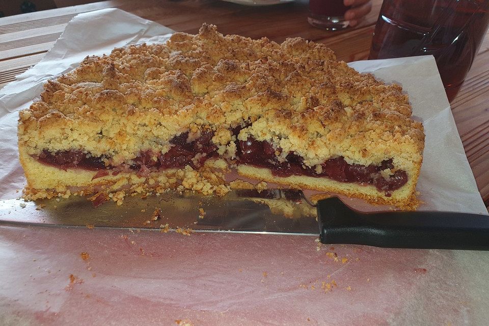 Kirsch - Streusel - Kuchen