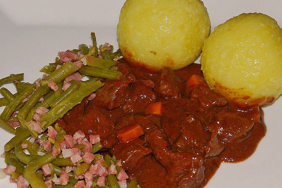 Rinderragout mit Schokolade