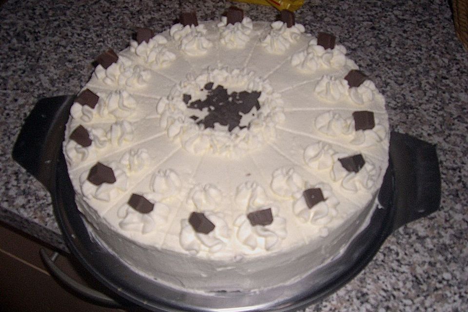 Schoko - Bananen - Torte