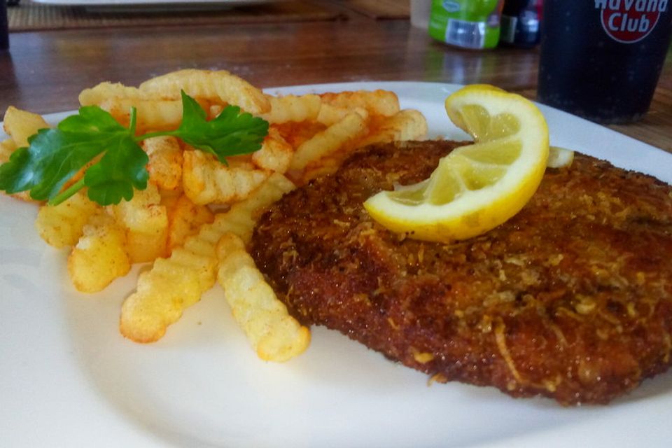 Panierte Käseschnitzel, superlecker